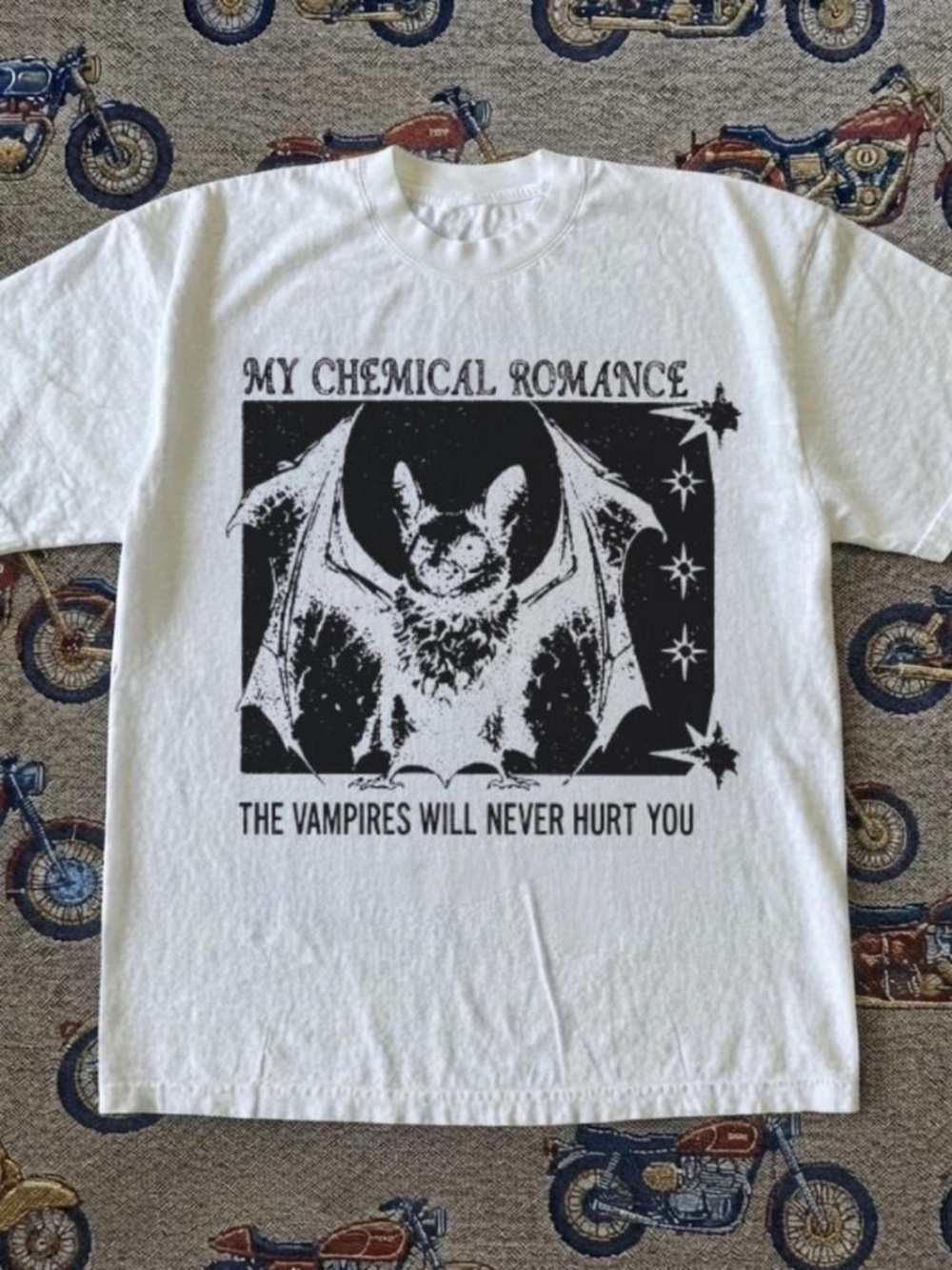 White Short-Sleeve Graphic Tee